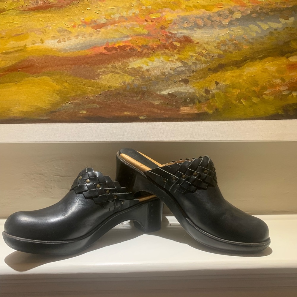 Frye Clog Mules